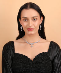 The Brilliance of Perfection — Premium Zircon Necklace | White