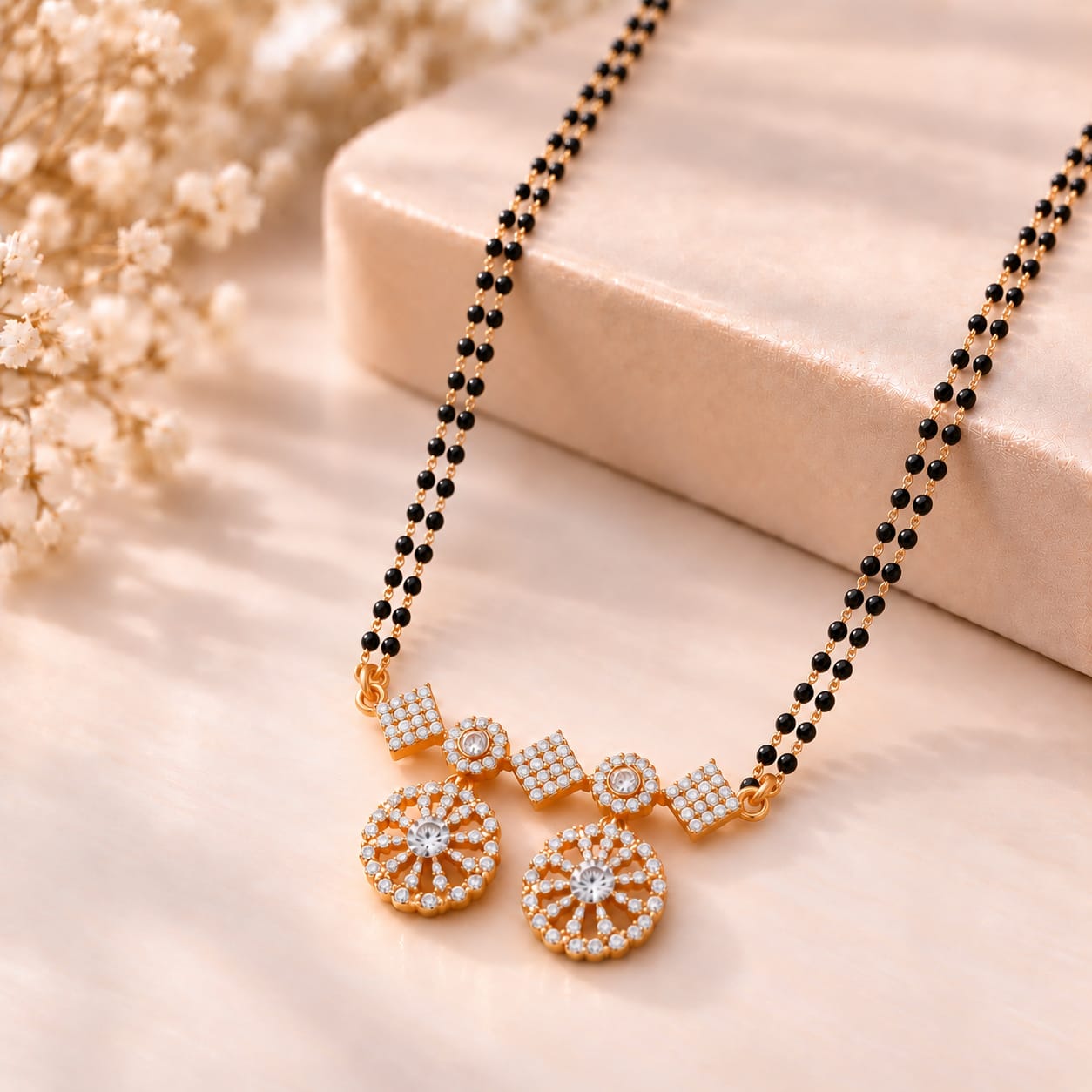 Eternal Sparkle Crystal Mangalsutra