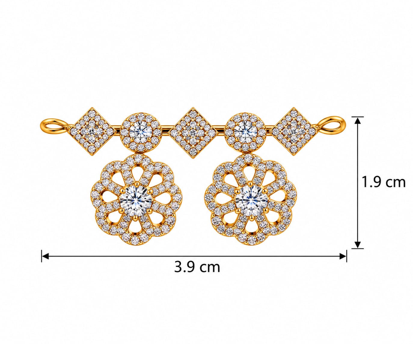 Eternal Sparkle Crystal Mangalsutra