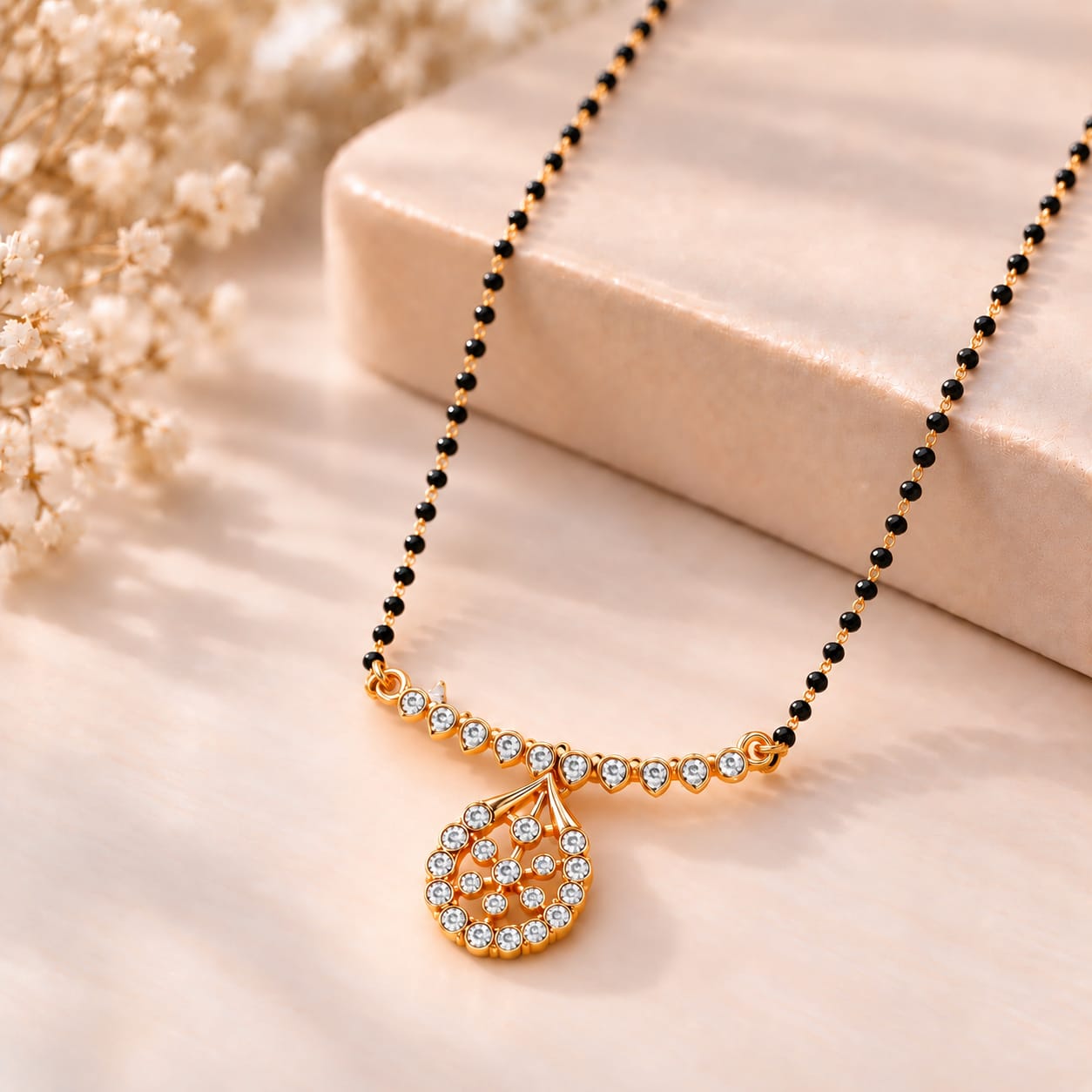 Timeless Crystal Mangalsutra
