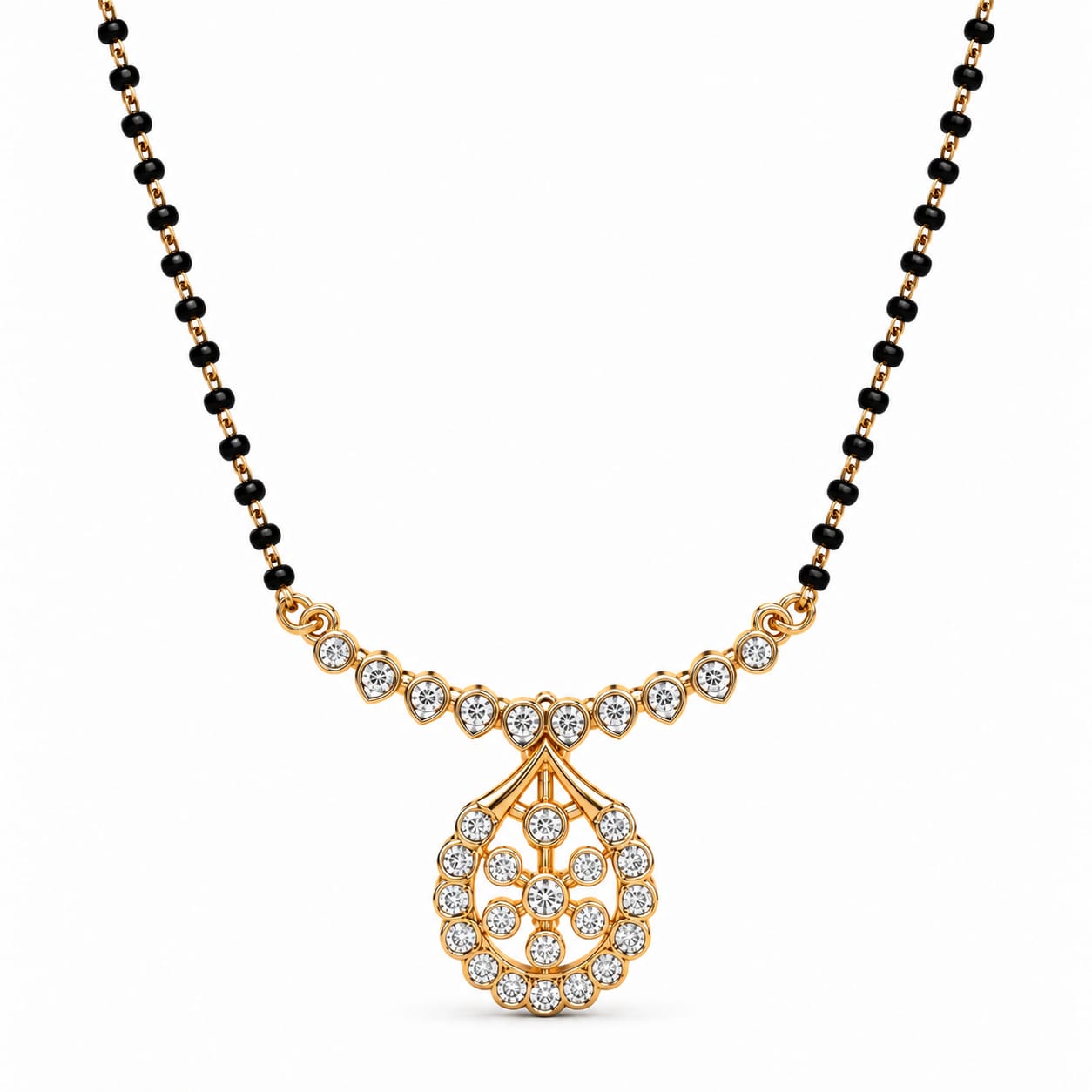 Timeless Crystal Mangalsutra