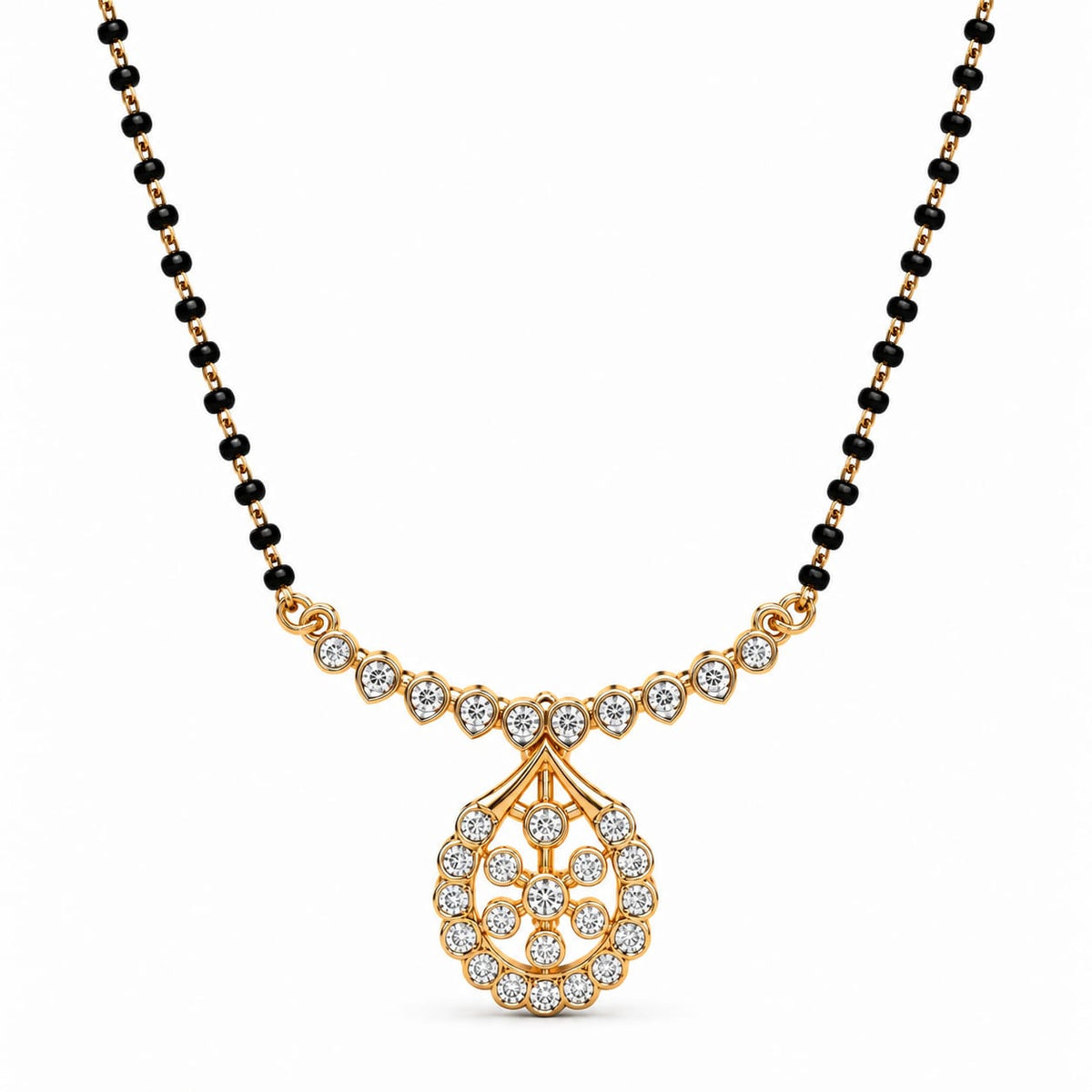 Timeless Crystal Mangalsutra