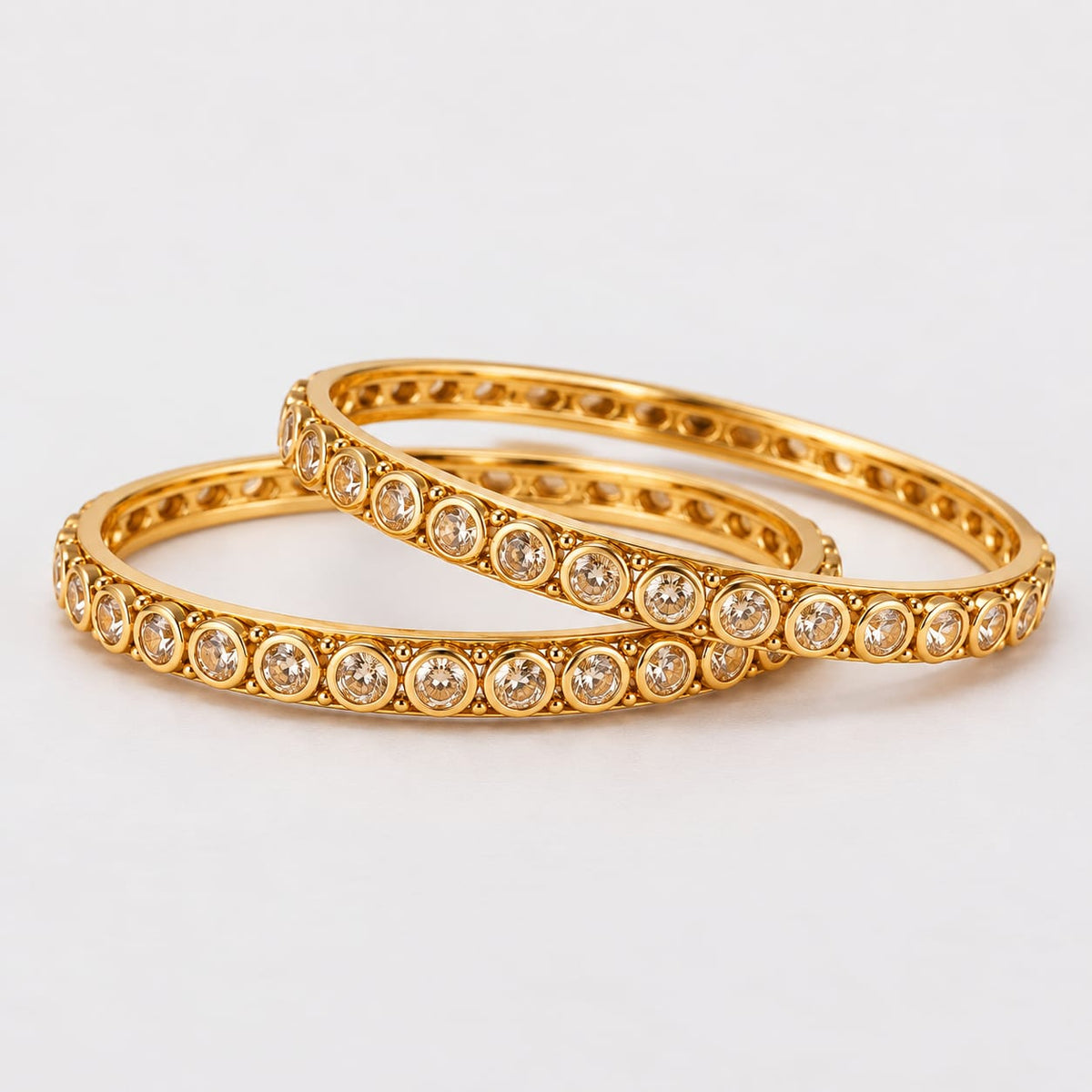 Zircon Glamour Bangles