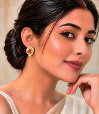 Elegant Pearl Stud Earrings
