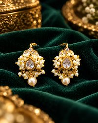 Elegant Pearl Stud Earrings
