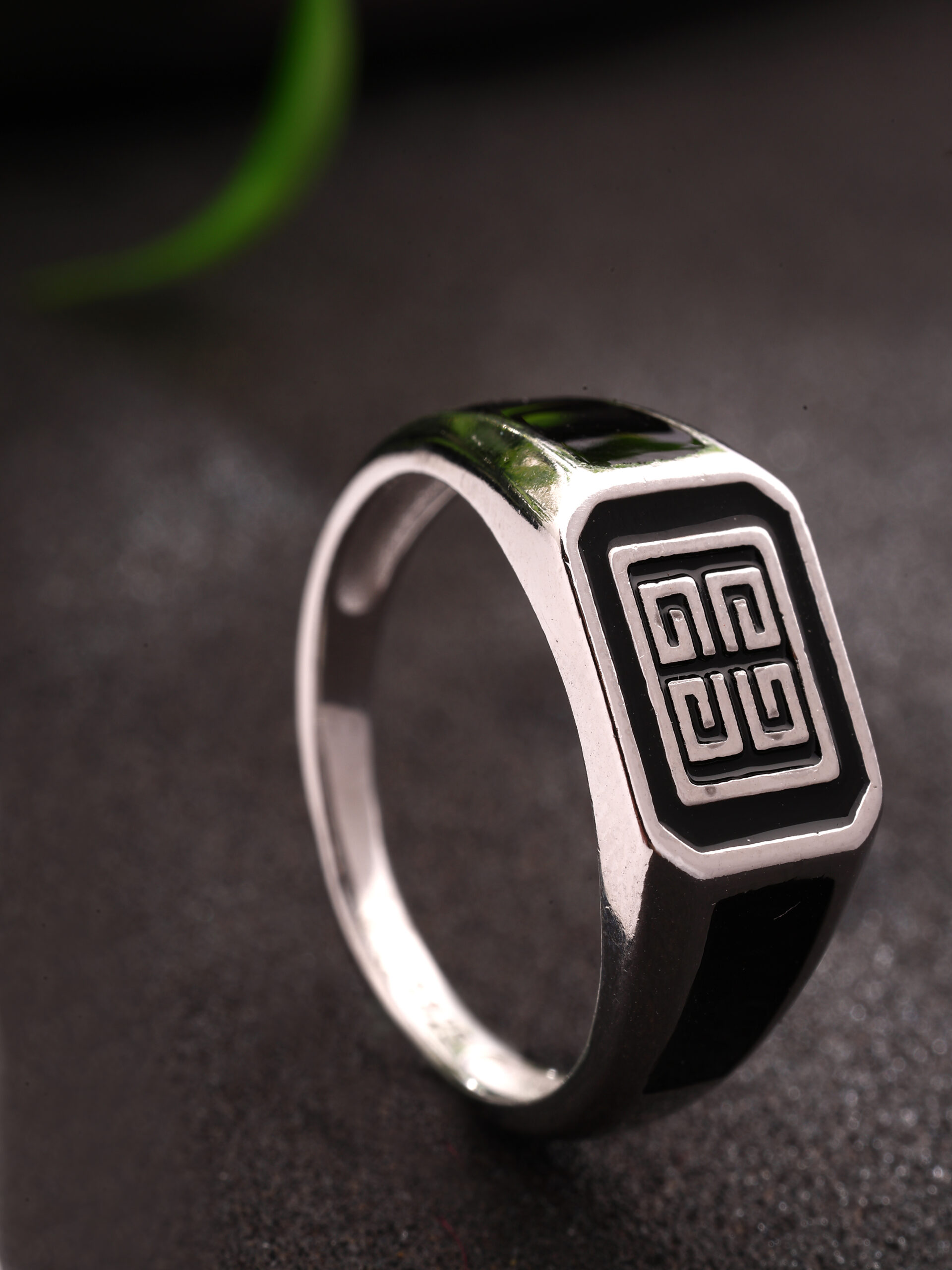 92.5 Sterling Silver Ring For Men