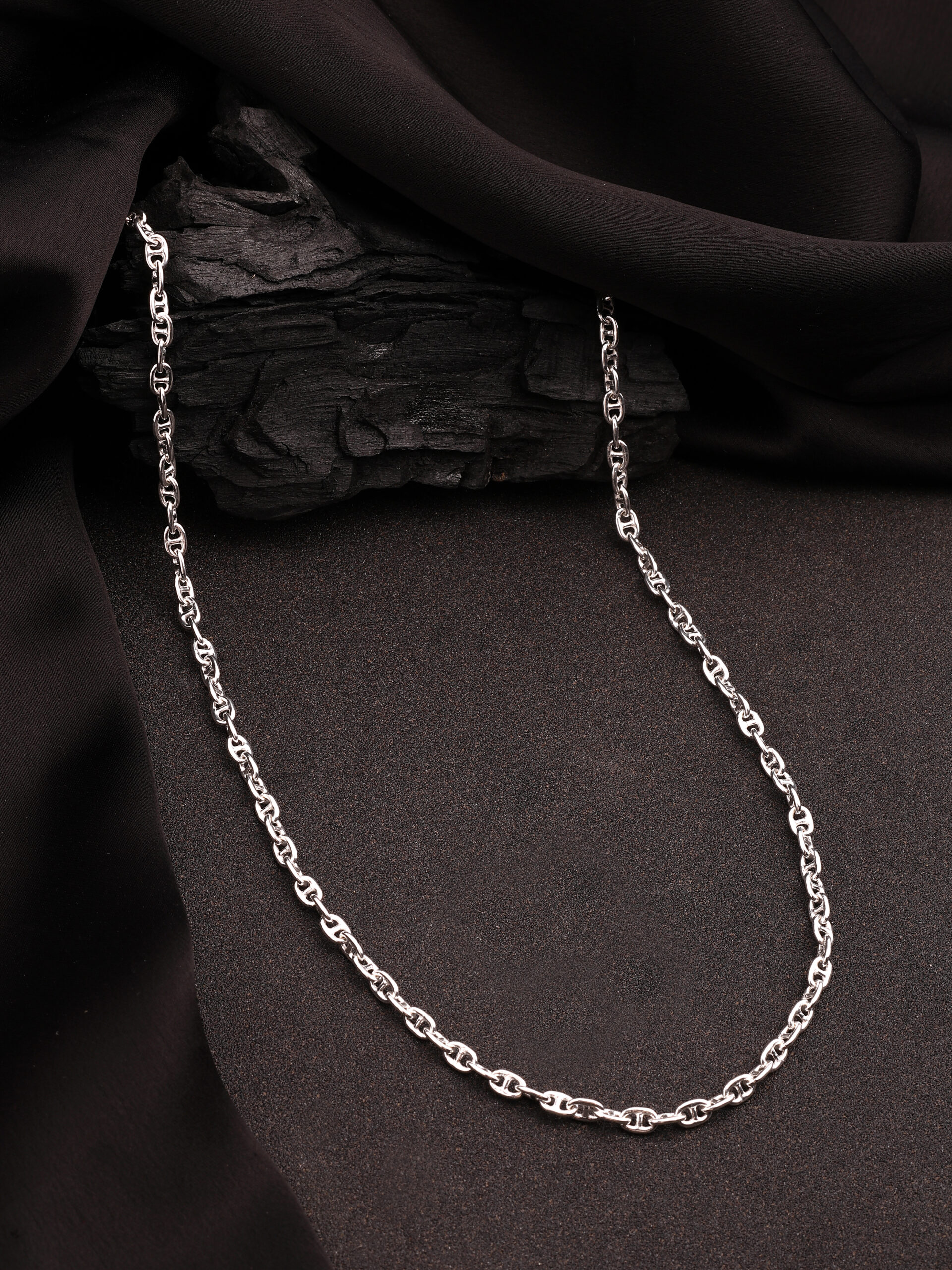 92.5 Sterling Silver Chain For Men | 20 Inches